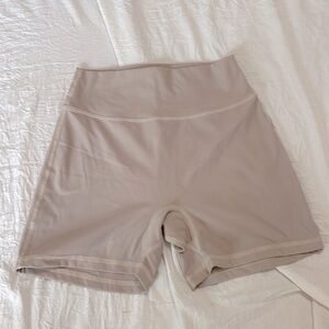 Buff Bunny Shorts. Size small. Cream/ beige color.
